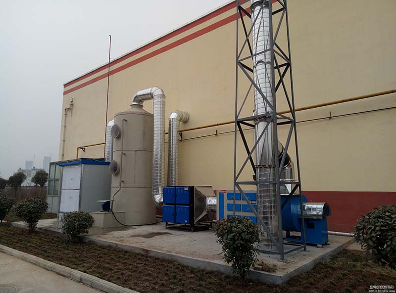 寶雞烽火集團(tuán)廢氣處理案例