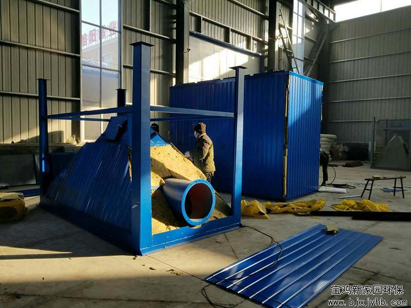 脈沖式布袋除塵器施工案例