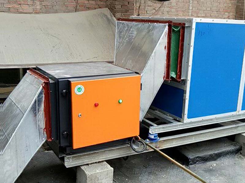 肯德基食品操作間油煙凈化案例 肯德基食品操作間油煙凈化案例