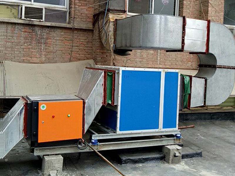 肯德基食品操作間油煙凈化案例 肯德基食品操作間油煙凈化案例