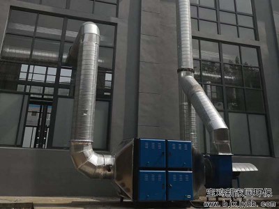 上海機械廠熱處理車間廢氣治理案例