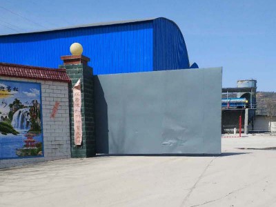 仁壽破石廠布袋除塵器安裝案例